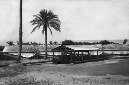 محطة الطاقة الشمسية بالمعادي 1913 
